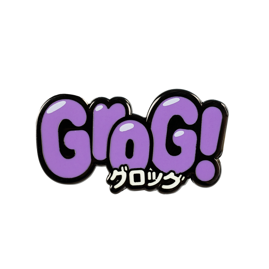 Grape Logo Pin